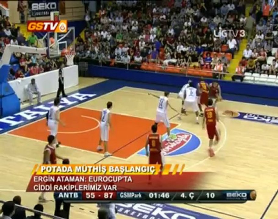 ERKEK BASKETBOL - Maç Sonu Ergin Ataman