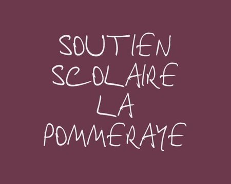 La Pommeraye soutien scolaire approfondi cours particuliers service à domicile
