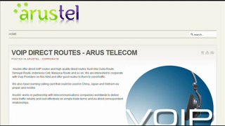 VOIP DIRECT ROUTES - ARUS TELECOM