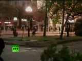 Chile clashes video: Student protest water-cannoned in Santiago