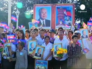 Le Cambodge en deuil après la mort de N. Sihanouk