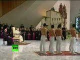 Acrobats strip for Pope Benedict XVI, perform topless in Vatican