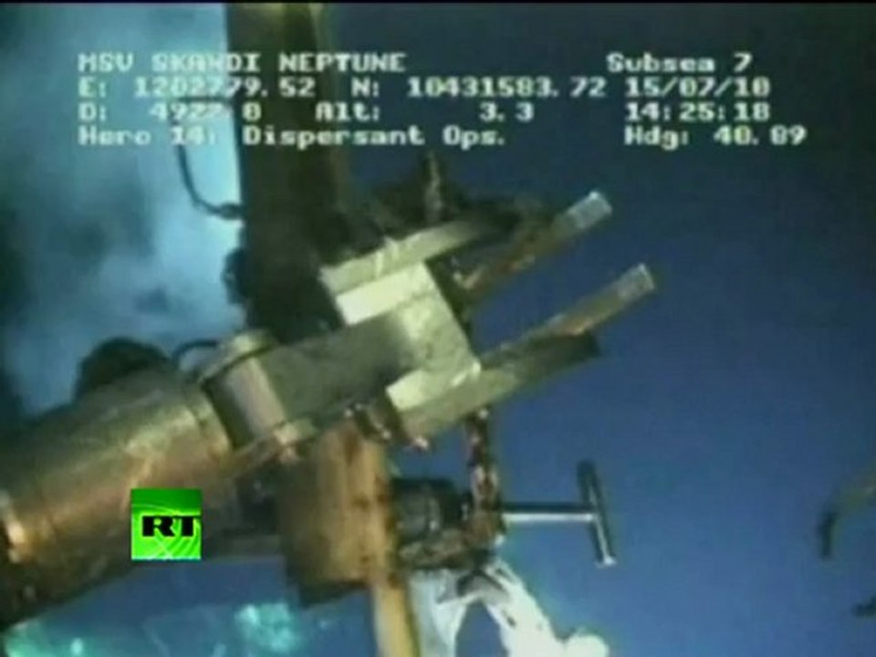 Oil Spill Stopped: Video of BP's new cap sealing leak for first time