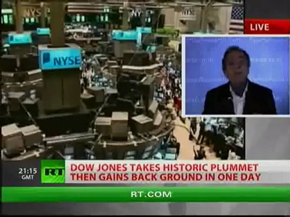Gerald Celente: Wall Street Fall, Dow Jones collapse, 2010 global crash