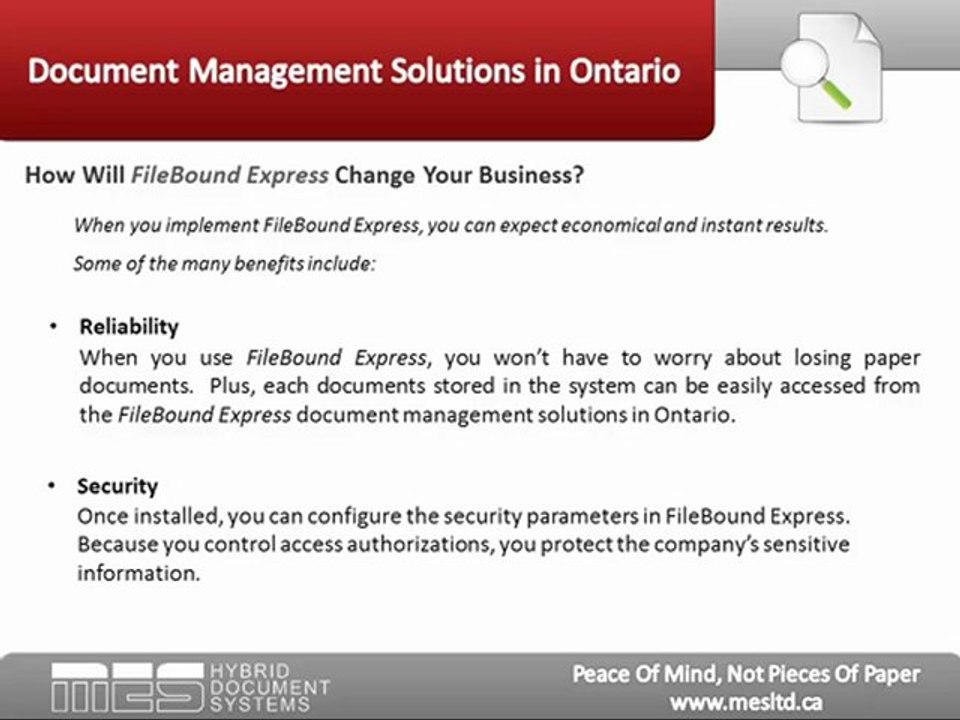 Document Management Solutions in Ontario:  Driving Down Cost and Complexity
