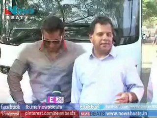 Salman Khan interview @ Bigg Boss 6 Tour Bus launch Part 1