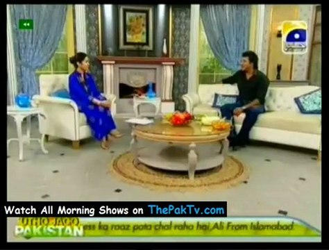 Utho Jago Pakistan With Dr Shaista - 15th October 2012 - Part 2