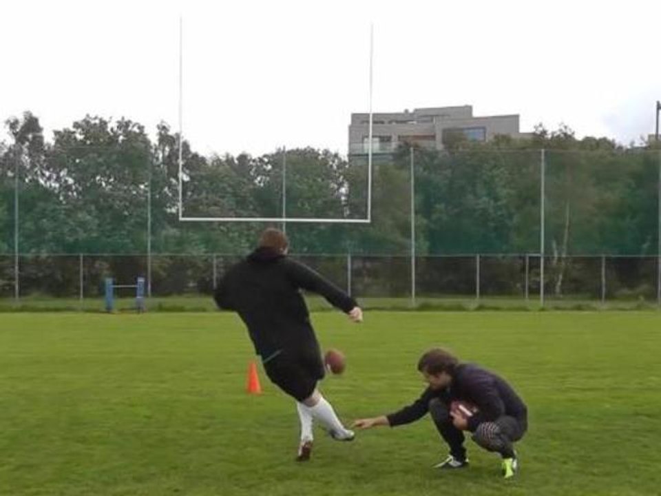 Football Kicker Trick Shots Video Goes Viral