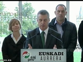 PNV: "PP y Bildu hablan de todo menos de crisis"