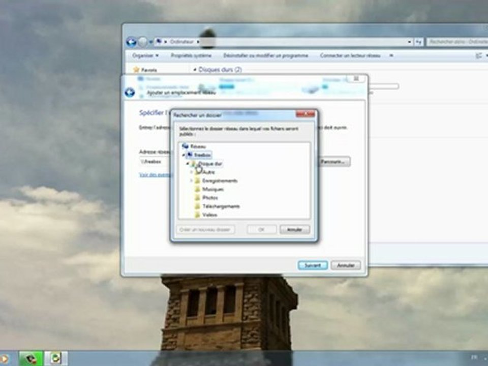 ACCÉDER AU DISQUE DUR DE LA FREEBOX V6