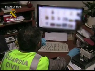 151012 OP pornografia infantil guardia civil