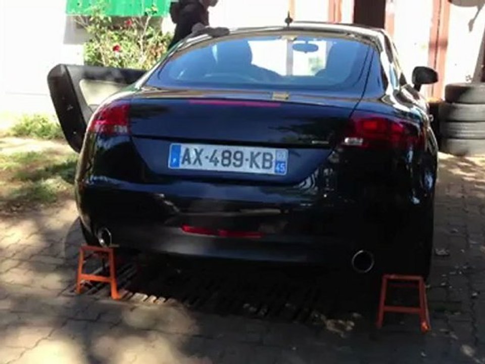 Sound Audi tt 3L2 v6 cat back MIlltek no resonate