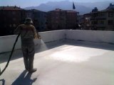 çatı teras sprey poliüretan köpük/Birpol poliüretan izolasyon