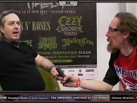 Metal Zone O.R - The UNISONIC Interview at the Hellfest 2012