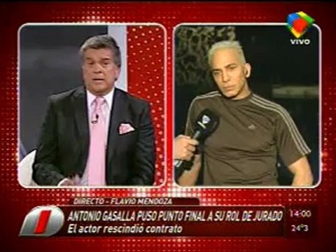 Pronto.com.ar Flavio Mendoza sobre Gasalla