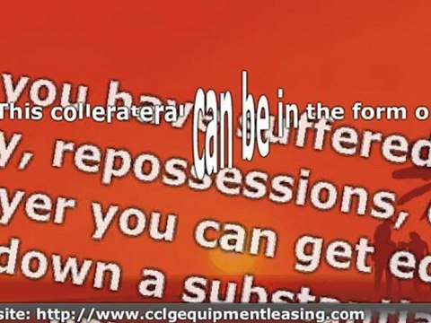 Equipment Financing and Leasing, Start Ups Ok, Good and Bad Credit