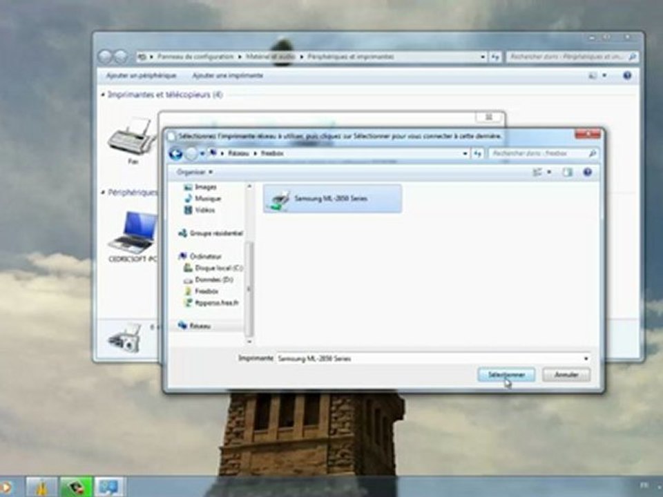 Partager une imprimante USB grâce à la freebox