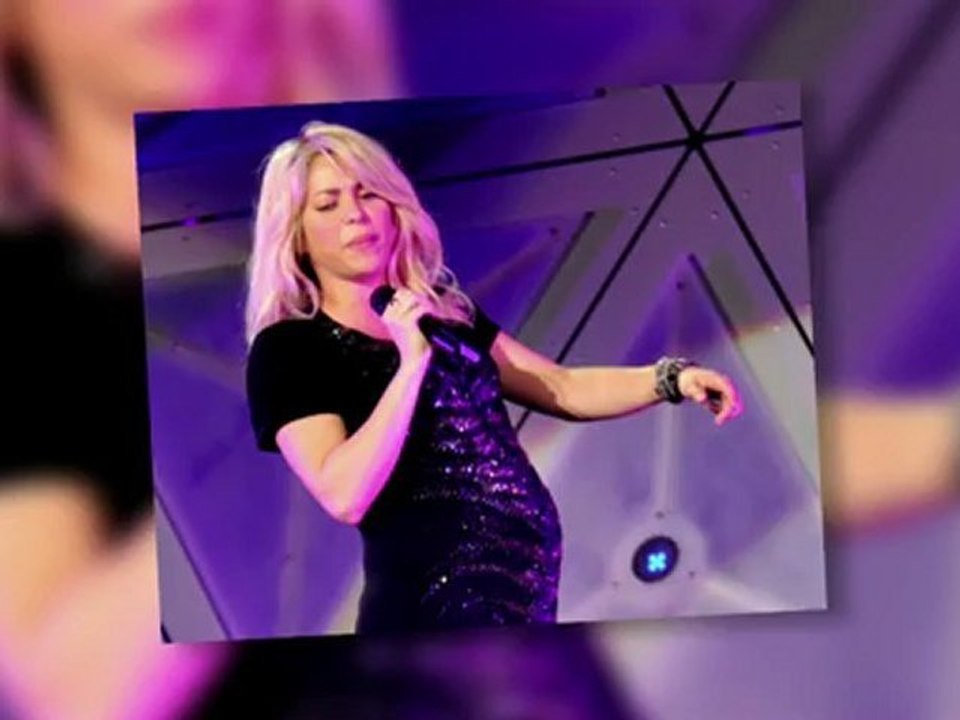 Shakira hat schon richtiges babybäuchlein