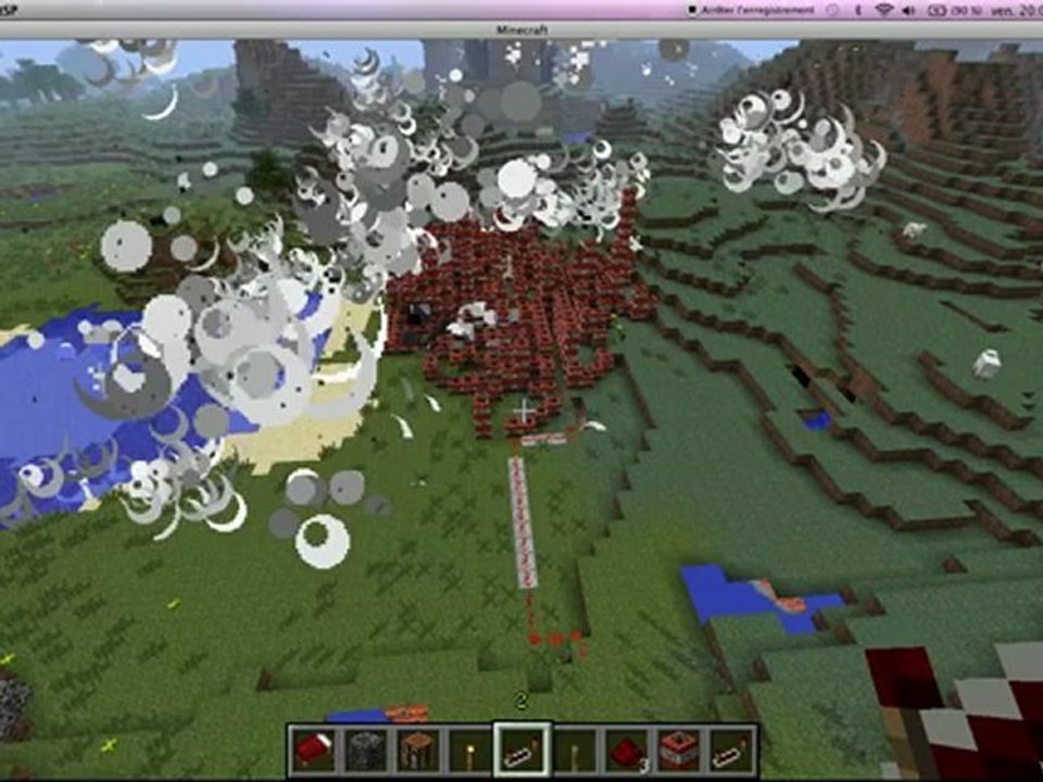 minecraft explosion de tnt