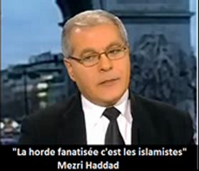 Mezri Haddad : La horde fanatisée c'est les islamistes