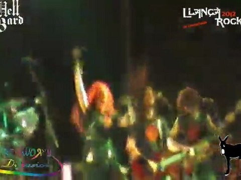 HELL BARD (6) *Hunt of a God* @ Llançà Rock Festival Dissabte 8 Setembre 2012