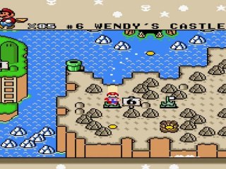 Super Mario World Master Quest 6 - château n°6