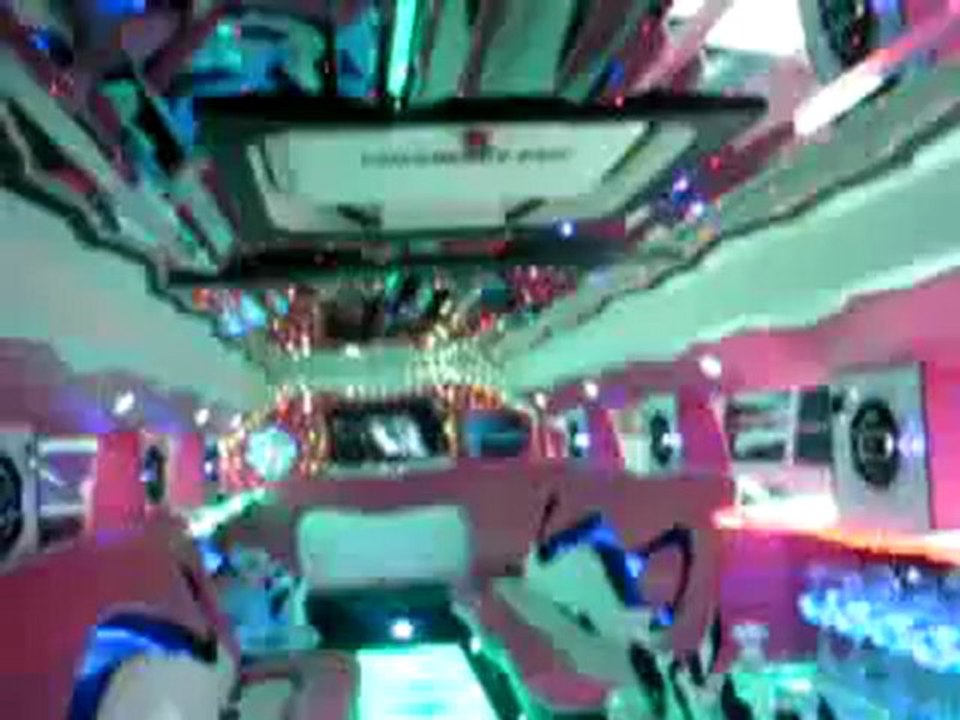 The Pink Hummer Limousine