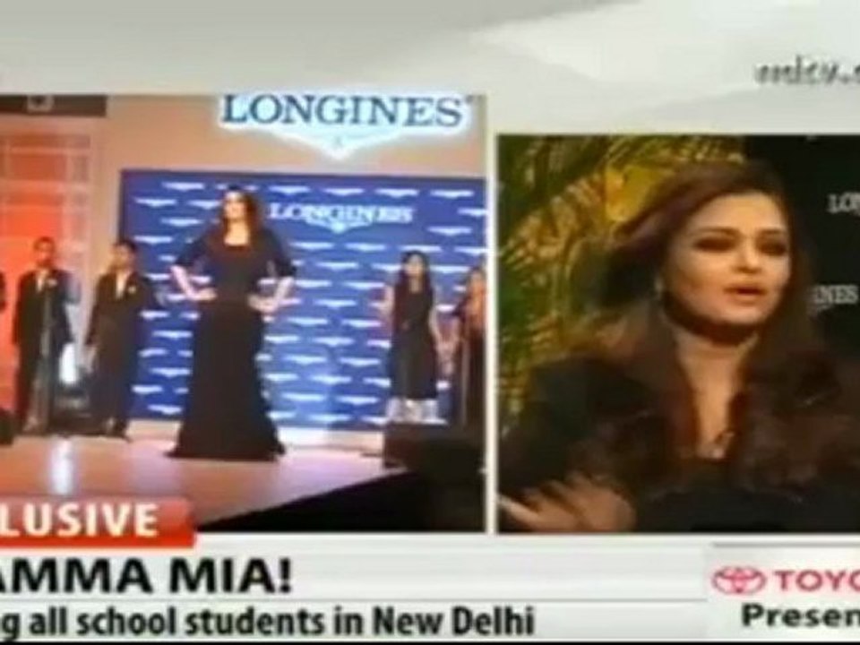 Aishwarya Rai Bachchan Interview - Longines Event - 2012