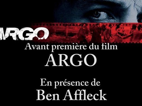 Argo - Interview de Ben Affleck - Avant Première UGC Les Halles [15/10/2012] [NoPopCorn]