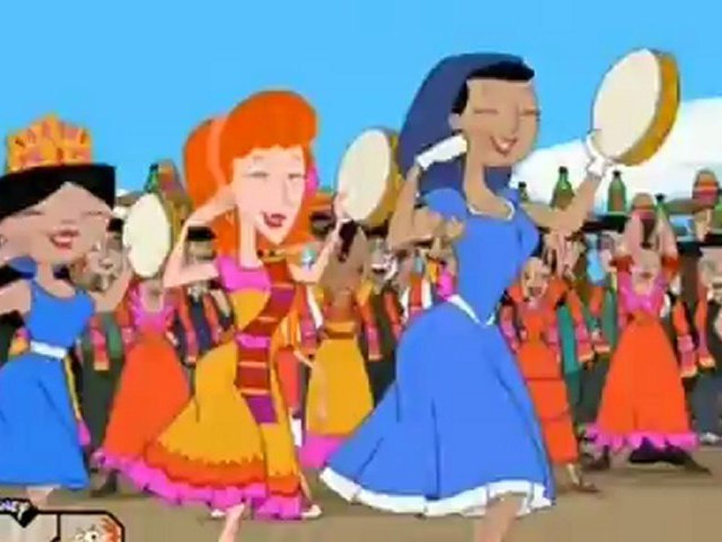 ⁣Phineas et Ferb - song french - festival culturel juif et mexicain