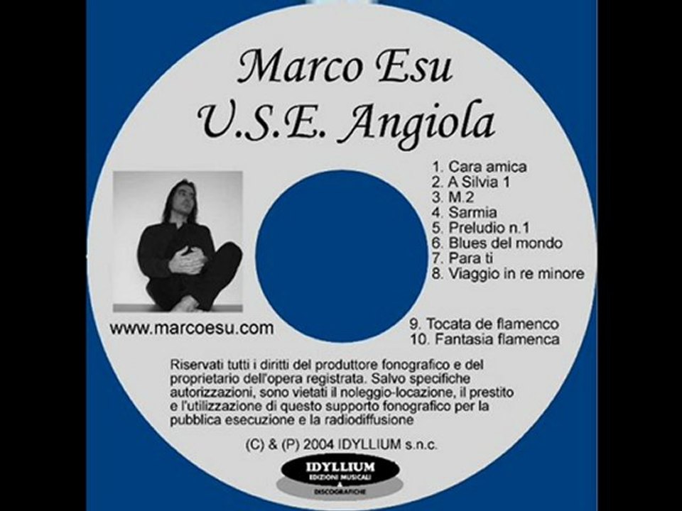 USE ANGIOLA video Marco Esu