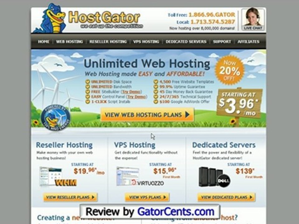 Is Hostgator Reliable Web Hosting - Coupon Code: GATORCENTS