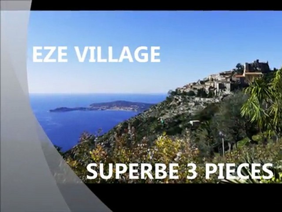 A VENDRE. EZE VILLAGE. APPARTEMENT. 3 PIECES. VUE MER. 539 000 €