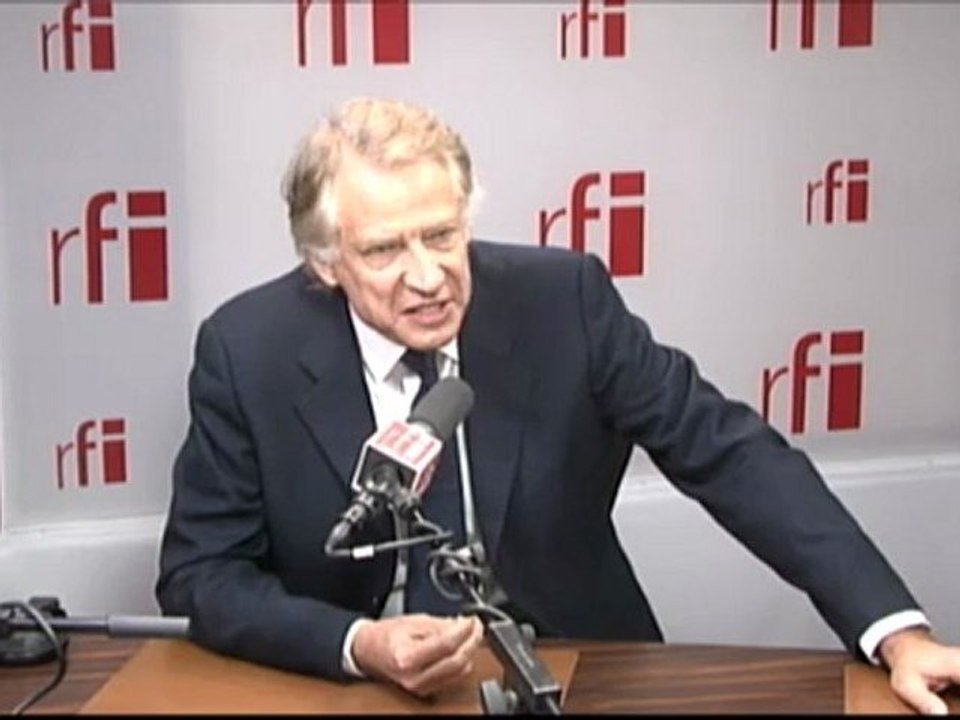 Dominique de Villepin, ancien Premier ministre, président de République Solidaire