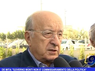 De Mita:"Governo Monti è commissariamento della politica"