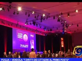 Puglia, Vendola:"I diritti dei cittadini al primo posto"