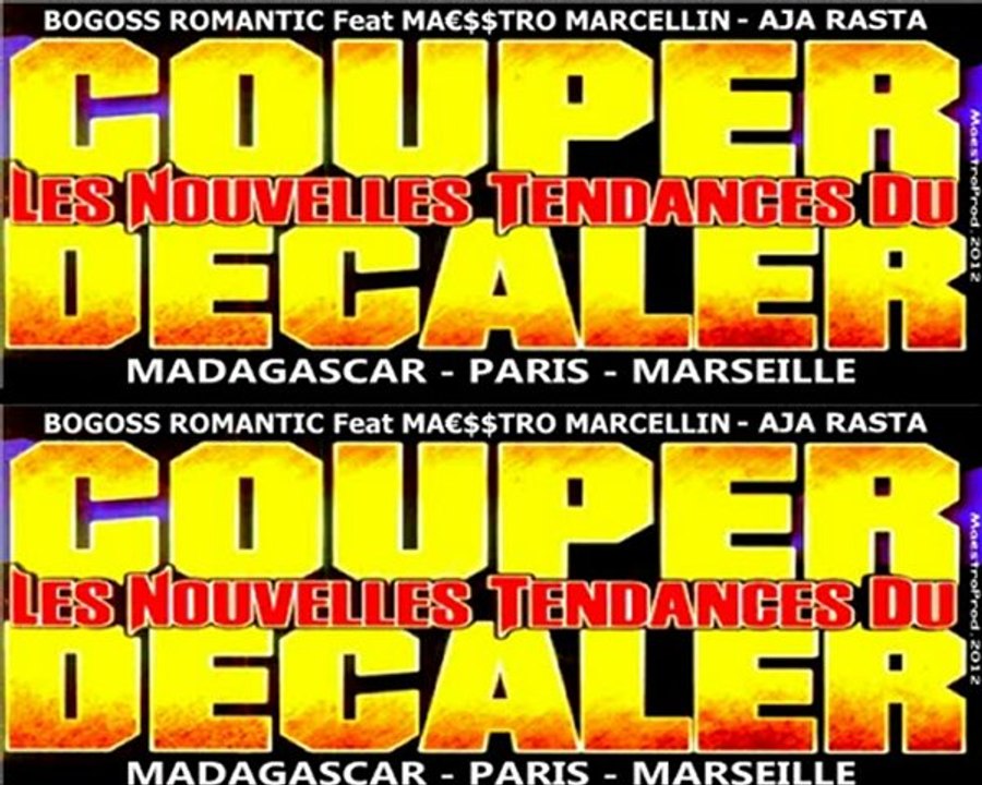 BOGOSS ROMANTIC feat MA€$$TRO MARCELLIN Paris - AJA RASTA( Maestro remix 2012 )