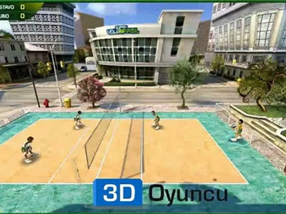 3D Süper Voleybol - 3D Oyuncu - 3D Oyunlar