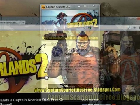 Borderlands 2 Captain Scarlett DLC - Xbox 360 - PS3