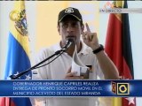Capriles: A algunos no les interesa resolver los problemas de la gente, sino controlar la gobernación