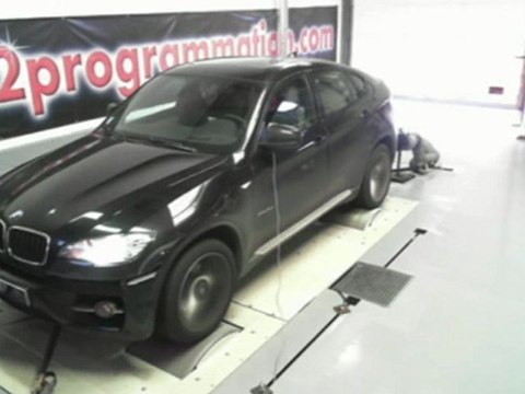 BMW X6 E71 3.0Ld 245ch ::: o2programmation ::: Reprogrammation calculateur moteur @304ch