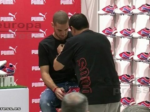 Mario Suárez, tranquilo por el futuro de Falcao