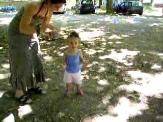 ilona fait des bulles