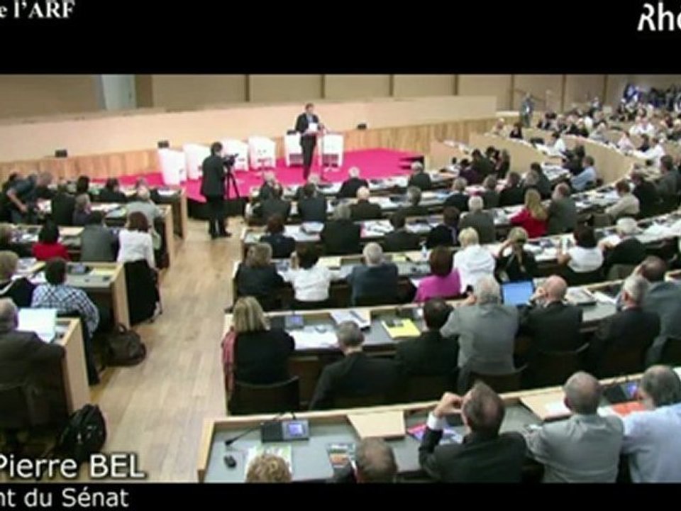 8e Congrès des Régions - Discours de Jean-Pierre BEL