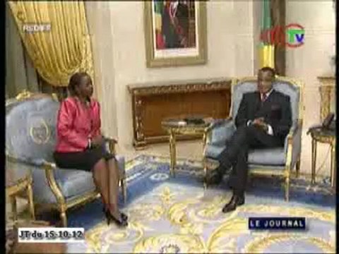 La ministre des affaires étrangères du Rwanda reçue par Denis Sassou N’Guesso