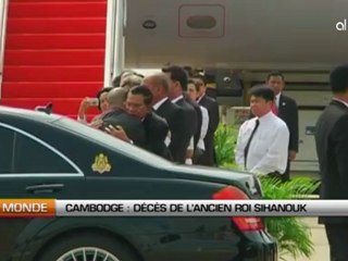 Cambodge: Décès de l’ancien roi Sihanouk