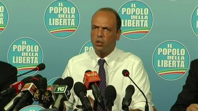 Alfano - Tolleranza zero nei confronti di chi macchia la nostra bandiera (12.10.12)