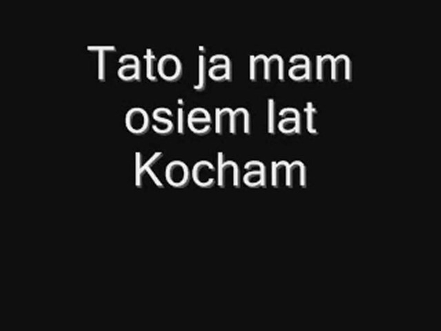 Tato Nie Pij Tekst Piosenki