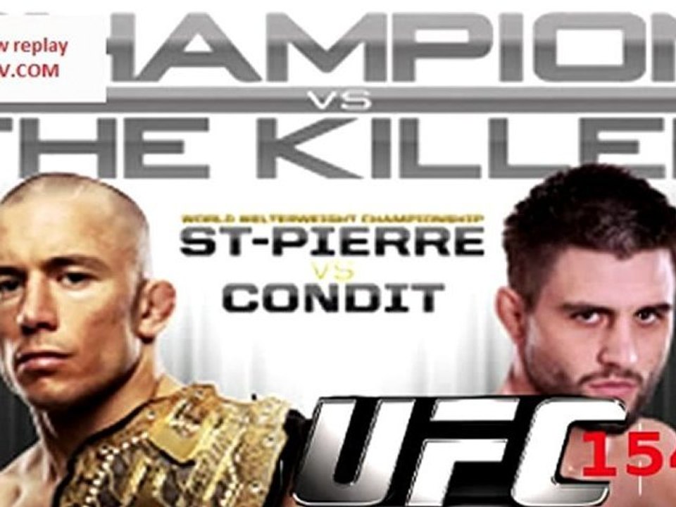 UFC 154 _ Georges-St. Pierre vs Carlos Condit   PPV FULL FIGHT CARD82