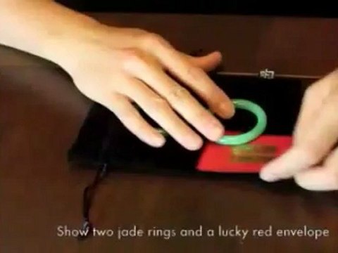 Baby Jade Rings and Coins by Alan Wong - Magic Trick